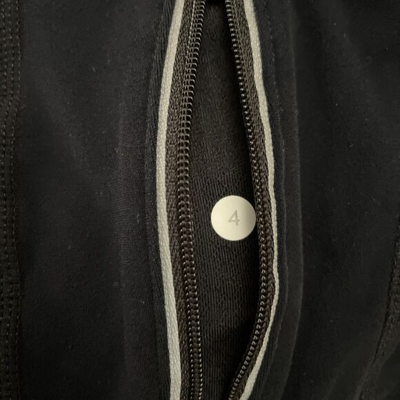 Lululemon 4 Run Alpine Pullover Hoodie Active Dark Navy Gray Long Sleeve Top - Picture 5 of 9